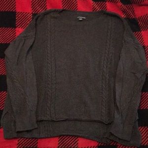 American Eagle xlarge charcoal grey sweater